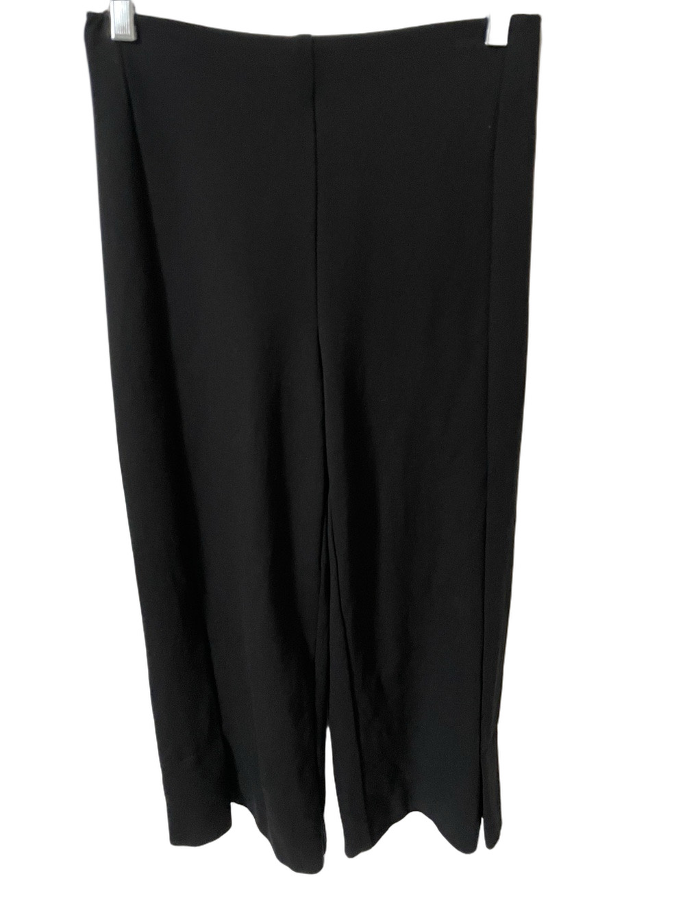 Joseph Ribkoff Black Wide-Leg Capris Size 4